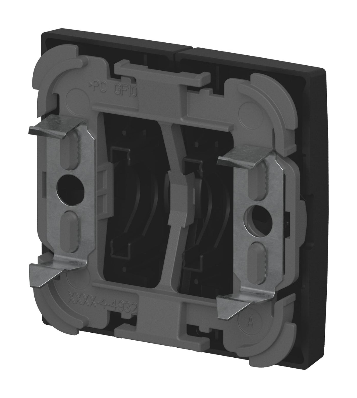 EAN 4011395360767 - Busch-Jaeger 2CKA001713A0203 placa de pared y cubierta de interruptor Negro imagen 3