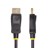 Adaptador  Startech.Com  Displayport A Hdmi De 2m - 4k 60hz Con Hdr - Cable Dp A Hdmi 2.0b - Conversor Activo De Vídeo - Convertidor Displayport A Hdmi