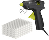 Goobay 77825 Pistola Y Lápiz De Silicona Caliente Pistola De Cola Termofusible Negro 20 W