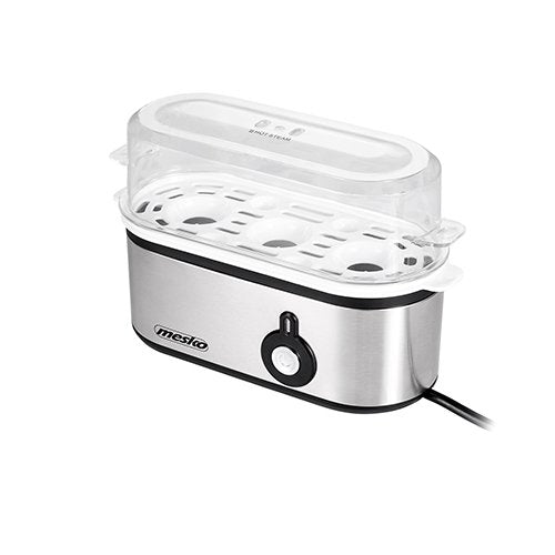 EAN 5902934831444 - Mesko Home MS 4485 cuecehuevos 3 huevos 210 W Negro, Plata, Transparente imagen 2