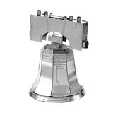 Maqueta 3d Metal Fascinations Liberty Bell Philadelphia Montaje Sin Pegamento Ni Soldadura