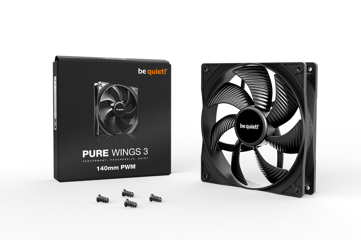 EAN 4260052190807 - be quiet! Pure Wings 3 140mm PWM Carcasa del ordenador Ventilador 14 cm Negro 1 pieza(s) imagen 3