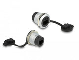 Delock Rj45 Cat.6 Einbaubuchse Mit Staubschutzkappe