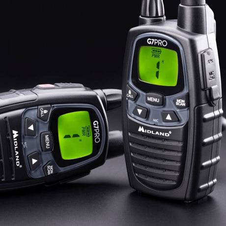 EAN 8011869203916 - Midland C1090.18 two-way radios 446 canales 433 MHz Negro imagen 7