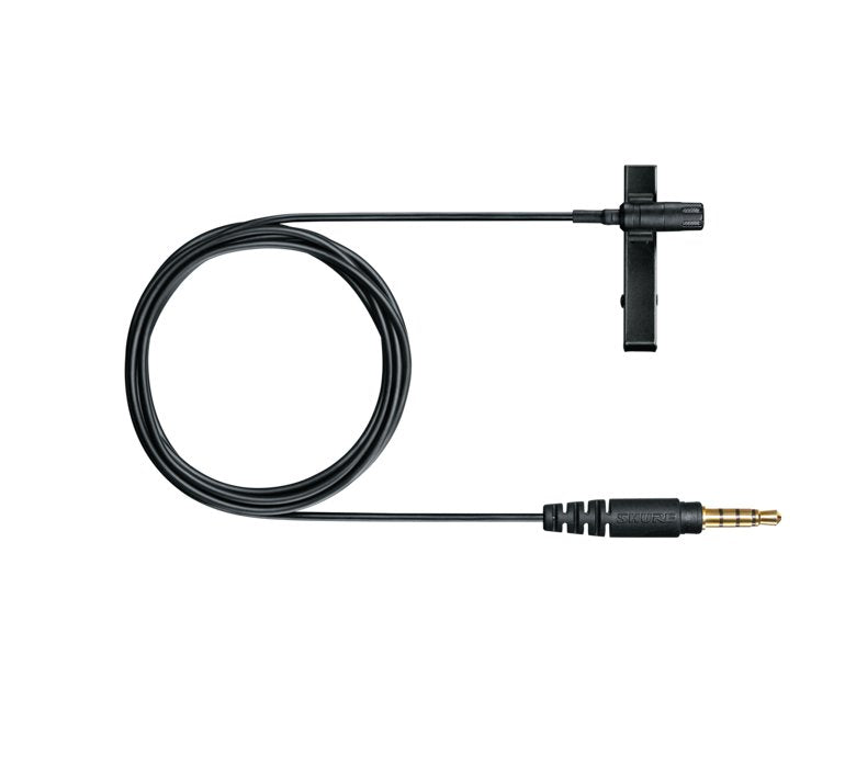 Shure Mvl-3,5mm Lavalier Microphone For Smartphone Tablet