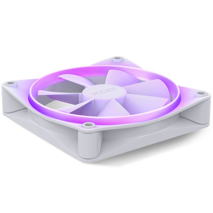 Nzxt F-Serie F120 Rgb Lüfter Triple White 120mm Rf-R12tf-W1
