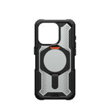 Funda Uag Serie Plasma Xte Magsafe Black Orange Apple Iphone 15 Pro