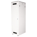 Roline 19-Zoll Netzwerkschrank Pro 42 He, 600x800 Bxt Glastr Grau