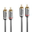 EAN 4002888353489 - Lindy 35348 cable de audio 5 m 2 x RCA Antracita imagen 1