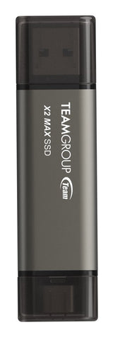 EAN 4711430805955 - Team Group X2 MAX 1 TB USB Type-A / USB Type-C 3.2 Gen 2 (3.1 Gen 2) Gris imagen 6