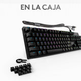 EAN 5099206086081 - Logitech G 920-009344 teclado Juego USB QWERTY Español Carbono imagen 12