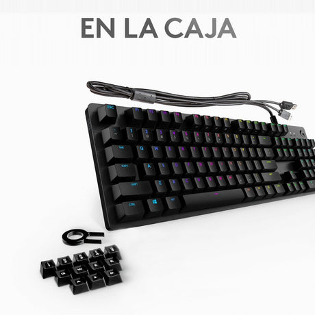 EAN 5099206086081 - Logitech G 920-009344 teclado Juego USB QWERTY Español Carbono imagen 12