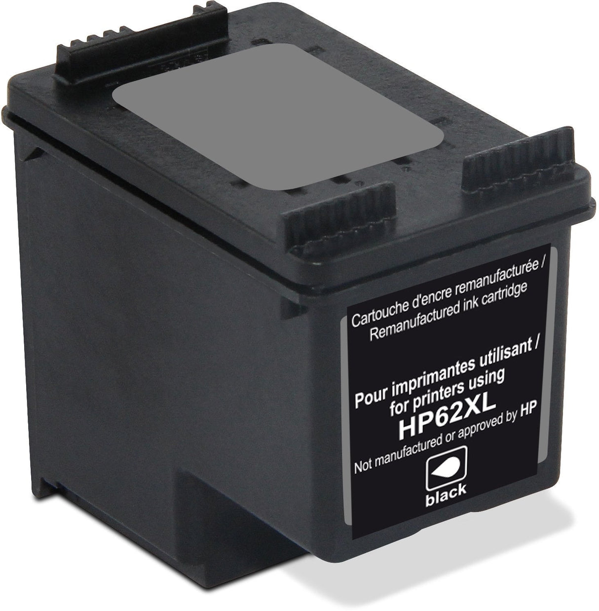 Cartucho Freecolor Hp 62xl Negro Remanufacturado