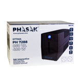 Sai Línea Interactiva Phasak Ottima 660 Va Interactive 660va-360w 2 Salidas Formato Torre