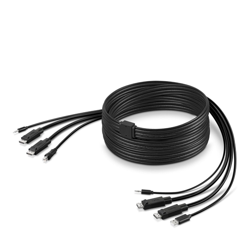 Belkin-Câble 1.8 M Negro Displayport+Us
