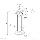 EAN 8721246340416 - Neomounts DS15-632BL1 accesorio o pieza de recambio para tableta Soporte para tableta imagen 14