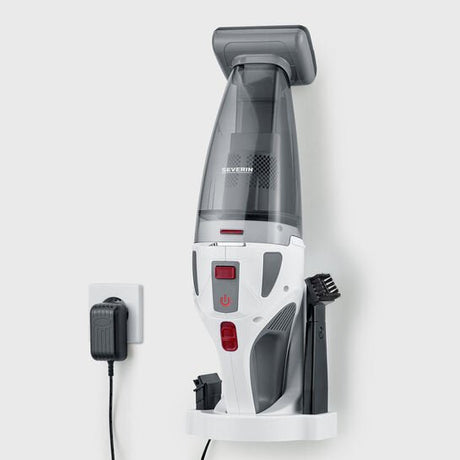 EAN 4008146037009 - Severin HV 7146 aspiradora de pie y escoba eléctrica Batería Seca y húmeda UltraFine 120 W Gris, Rojo, Bl imagen 4