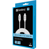 Usb-C<Gt/>C Usb 3.1 G2 100w,  2m