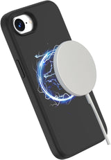 Infinite (Grs) Rome Iphone  16e Black Magnetic Cover.