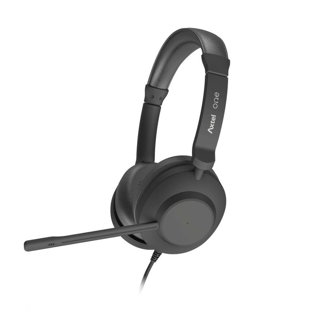 EAN 5901986763758 - Axtel AXH-ONEUCD auricular y casco Auriculares Alámbrico Diadema Oficina/Centro de llamadas USB tipo A Ne imagen 3