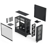 Caja  Pc Fractal Pop 2 Air Black Tg Rgb Fd-C-Poa2a-03