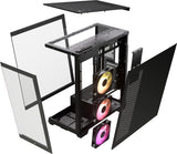 EAN 0840006686057 - Corsair 3500X ARGB Midi Tower Negro imagen 6