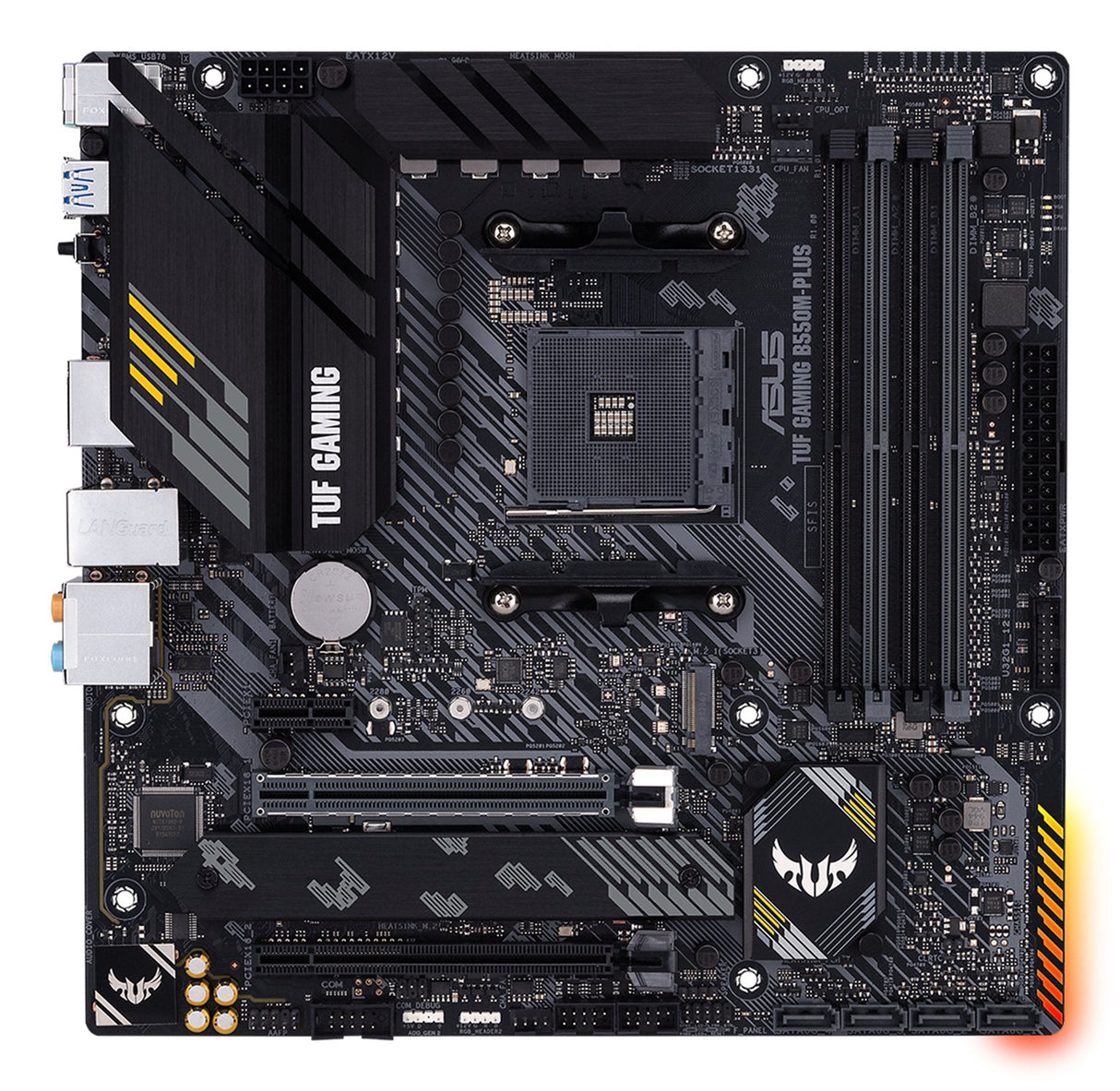 EAN 4718017623544 - ASUS TUF GAMING B550M PLUS AMD B550 Zócalo AM4 micro ATX imagen 1