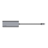 Adaptador Belkin Avc008btsgy  Multipuerto Usb-C A Ethernet, Usb-C, Usb-A, Hdmi, Sd  Color Gris