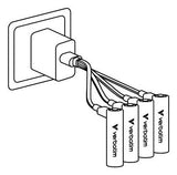 Verbatim Aaa-Akkus Mit Usb-C-Anschluss, Li-Ion