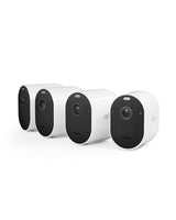 Arlo Pro 5 Spotlight, Cámara De Vigilancia Blanco/Negro, Pack De 4, Wifi, Foco, Resolución 2k Vmc4460p-200eus
