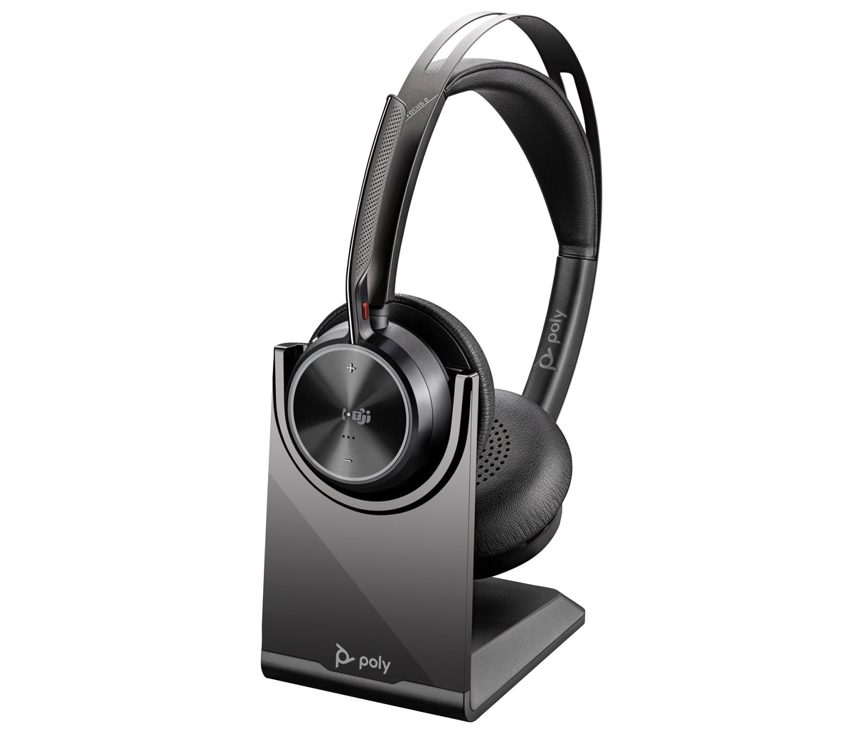 EAN 198415336521 - Poly Voyager Focus 2-M USB-C-C Headset USB-C/A Adapter Charging Stand imagen 6