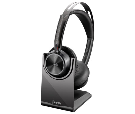 EAN 198415336521 - Poly Voyager Focus 2-M USB-C-C Headset USB-C/A Adapter Charging Stand imagen 6