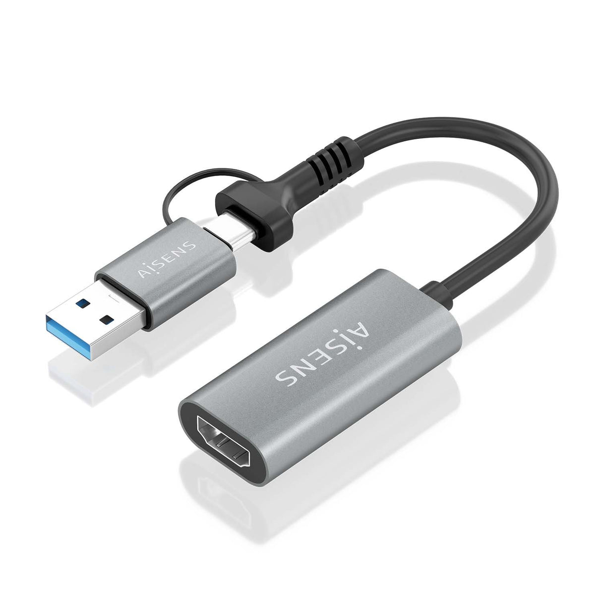 EAN 8435739902479 - AISENS A109-0913 Adaptador gráfico USB 1920 x 1080 Pixeles imagen 2