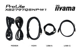 EAN 4948570125951 - iiyama ProLite XB2797QSNP-W1 pantalla para PC 68,6 cm (27") 2560 x 1440 Pixeles Quad HD LCD Blanco imagen 20