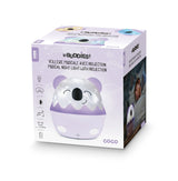 Bigben Kids Luz Nocturna Musical - Proyector 360° - 13 Proyecciones - 8 Melodias - Control Remoto - Inalambrica Y