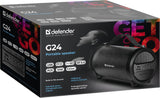 Glosnik Defender G24 Bluetooth/Fm/Tf/Usb 10w Negro