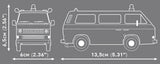 Cobi Volkswagen T3 Polizei (Massstab 1:35) Cobi-24637