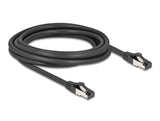 Cable Delock Rj45 De Red Cat.8.1 S/Ftp 3 M Bis 40 Gbps Negro