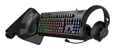EAN 8436617921087 - UNYKAch Nova 4in1 PT teclado Ratón incluido Juego USB QWERTY Negro imagen 1