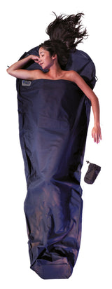 Saco De Dormir Cocoon Mummyliner Algodón Azul