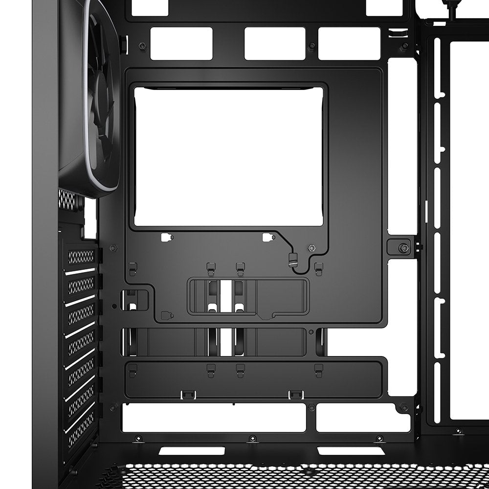 Caja Pc Sharkoon Ak5g Rgb, Negra, Vidrio Templado X 2 4044951041831