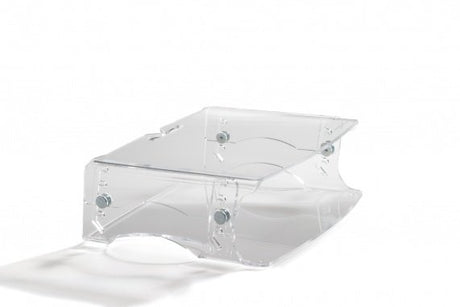 EAN 8717399990080 - BakkerElkhuizen Q-riser 130 76,2 cm (30") Escritorio Transparente imagen 3