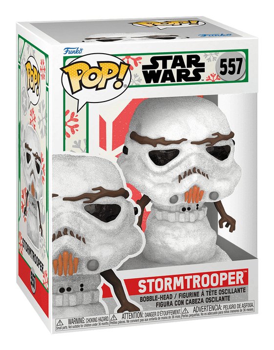 Figura Pop Star Wars Holiday Stormtrooper