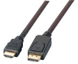 EAN 4049759228217 - EFB Elektronik K5561SW.5V2 adaptador de cable de vídeo 5 m DisplayPort HDMI Negro imagen 1