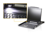 EAN 4710469343247 - ATEN CL3000N consola de rack 48,3 cm (19") 1280 x 1024 Pixeles Metal, Plástico Negro 1U imagen 3