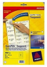 Avery Etiquetas Adhesivas Para Sobres 99,1x33,9mm Inkjet C/Romos 16 X 25h Transparente