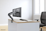 Soporte De Escritorio De Movimiento Completo Para 2 Pantallas De 17-27" 7kg Ds70-700bl2 Neomounts