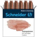Schneider Cartuchos De Tinta Para Pluma Cognac
