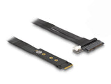 Delock 64216 Adaptador M.2 Clave M A U.2 Sff-8639 Nvme Con Cable De 20 Cm
