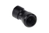 Alphacool 17405 Accesorio O Pieza De Sistema De Refrigeración Para Ordenador Racor, Conexión Negro, Racor, Latón, Negro, 1/4", 45°, 23 Mm
